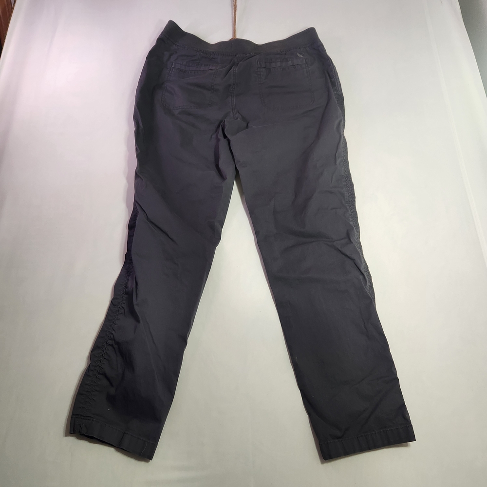 ⭐️Eddie Bauer Gray Women's Elastic Waist Trousers Size 14⭐️ - Picture 2 of 7